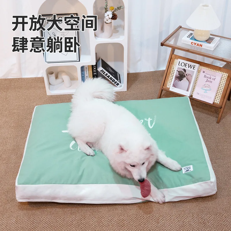Cama para perros resistente a los arañazos, extraíble y de limpieza, no es fácil de decolorar, perrera grande Universal para todas las estaciones - imagen 2