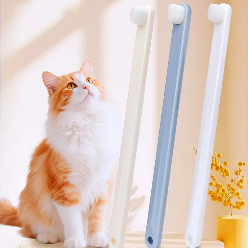 Cepillo de dientes para mascotas, cepillos de dientes de cabeza pequeña para perros, cepillo de pelo suave y denso para limpieza de dientes de perros, cuidado bucal, suministros para mascotas