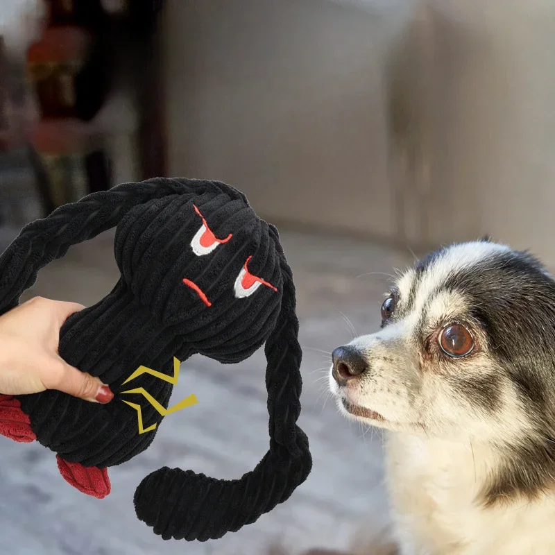 Juguetes de peluche para perros pequeños, conejos de orejas largas, papel ruidoso, fabricación de sonido, accesorios para perros - imagen 3