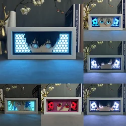 Lámpara LED con Caja de Luz - Figura Yoichi Isagi para gatos