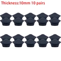 10pairs Black 10mm