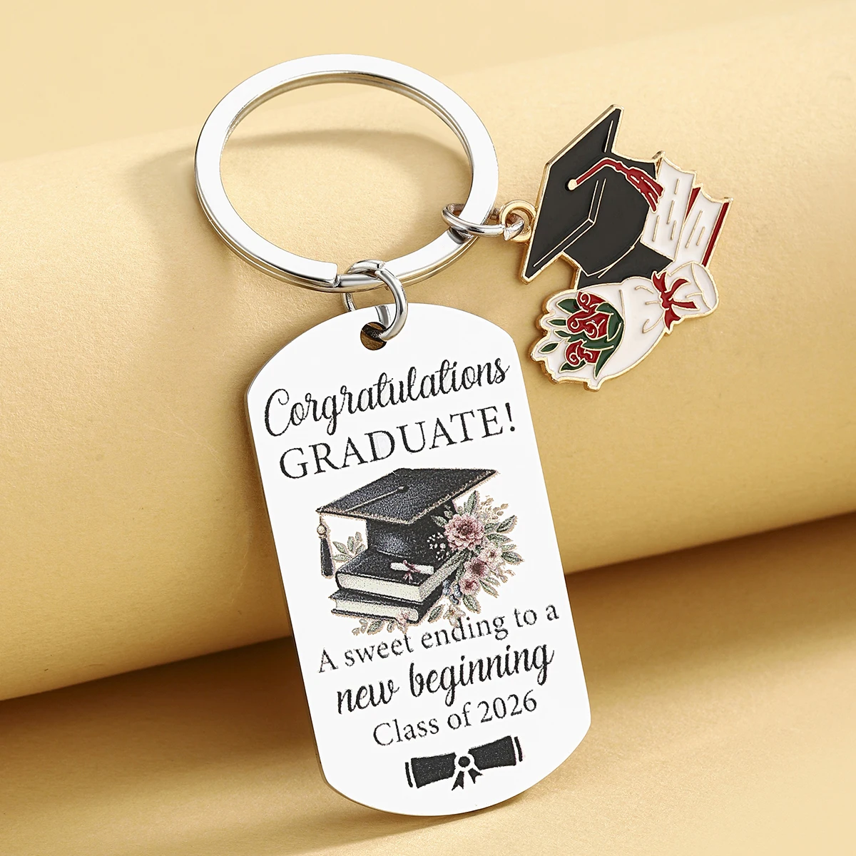 Regalos de graduacion para amantes de gatos y perros - llaveros - imagen 3