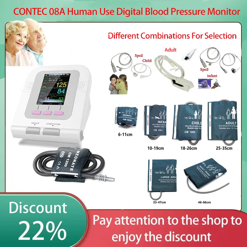 Monitor de presión arterial para perros y gatos - Digital LCD