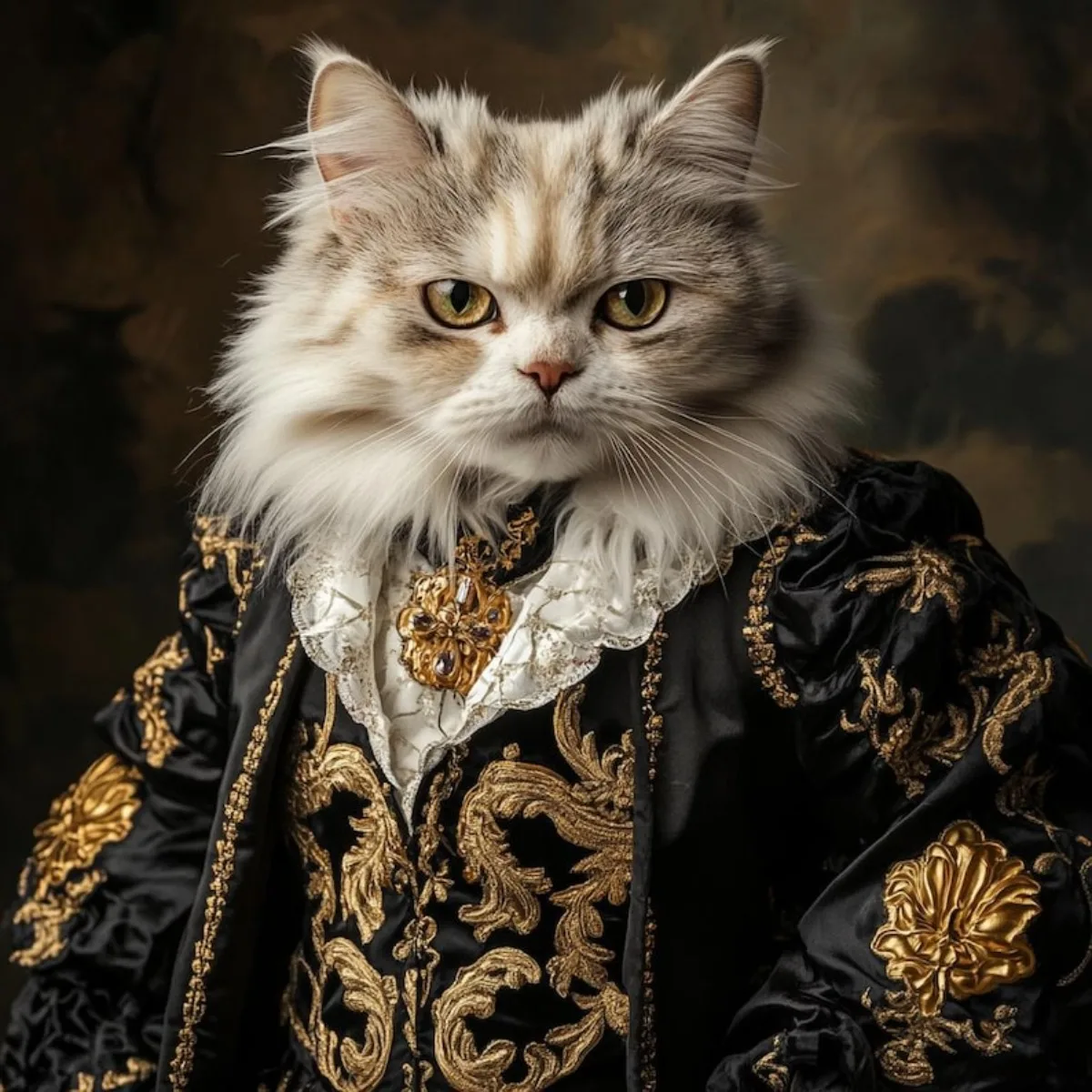 ATUBAN Retrato de mascota real personalizado, pintura de perro real, retrato de mascota, retrato de perro real, regalo de retrato de mascota, retrato de mascota renacentista