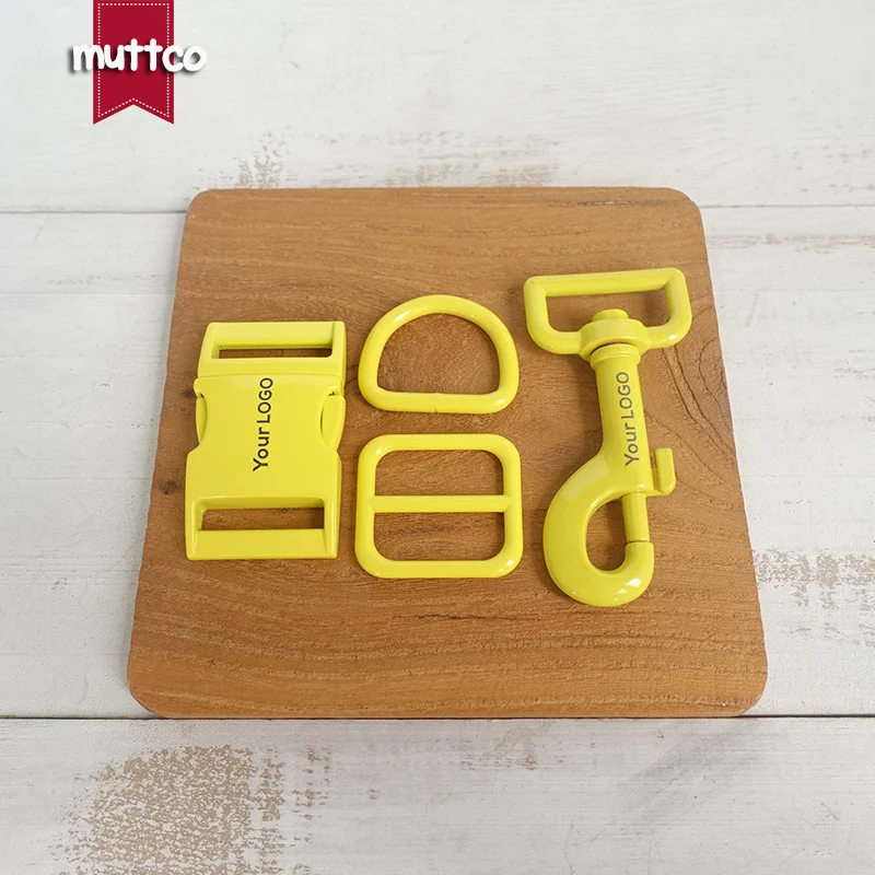 Hebillas y anillos para collar perro - lote 10, grabado laser - imagen 5