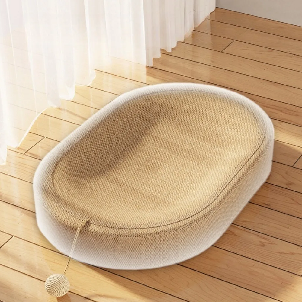 Cama rascador con orejas y almohadilla corrugada para gato - imagen 3