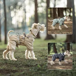 Chaqqueta acolchada a prueba de viento para perros – Otoño invierno