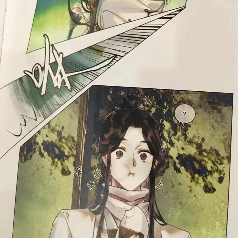 Ilustraciones a color del cómic