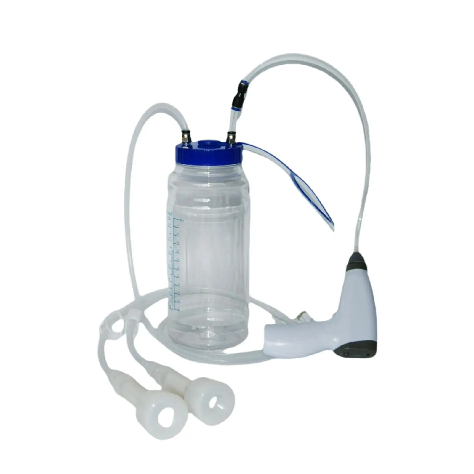 Accesorios para máquina de ordeño de vacas, bomba de succión al vacío, batería recargable, ordeñador de cabras de 2L para el hogar, ovejas, vacas y cabras - imagen 3