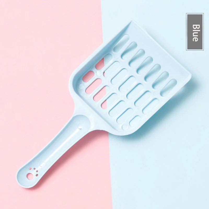 Suministros de pala para lavabo de arena de limpieza para excrementos de Gato, disponibles en varios colores, malla de Tofu ahuecada - imagen 4