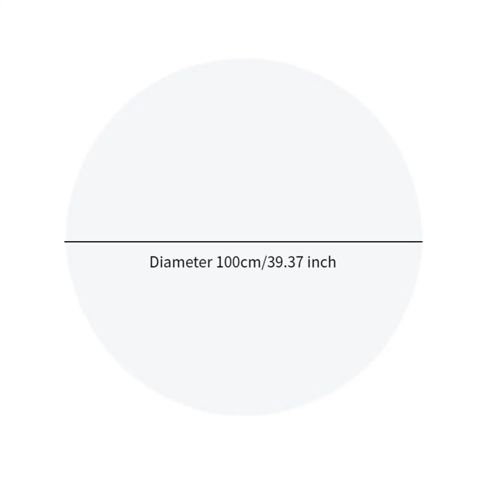 Round Backdrop Cover Elegant Balloon Flower Loop Arch Stand Frame for Graduations Party Bridal Showers Birthdays Celebrations