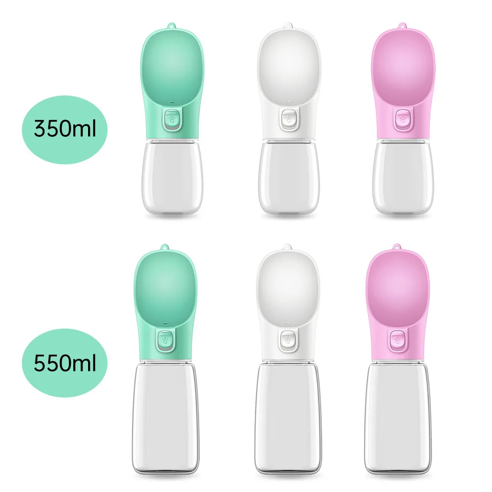 Botella de agua portátil para perros, contenedor de agua y comida para perros, cuenco alimentador para mascotas, cuencos para beber de viaje al aire libre, dispensador de agua - imagen 3