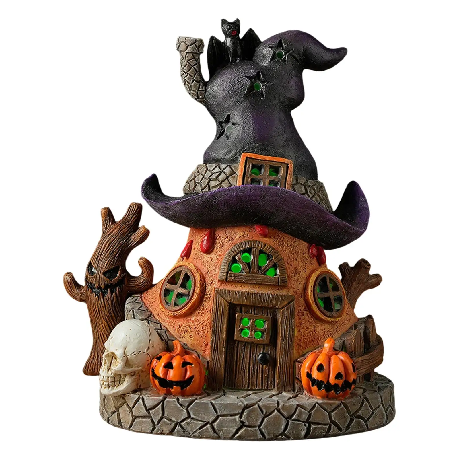 Cottage Statue Fairy Garden House Figurine Artwork Ornament Sculpture for Table Cottage Statue Fairy Garden House Figurine Artwork Ornament Sculpture for Table