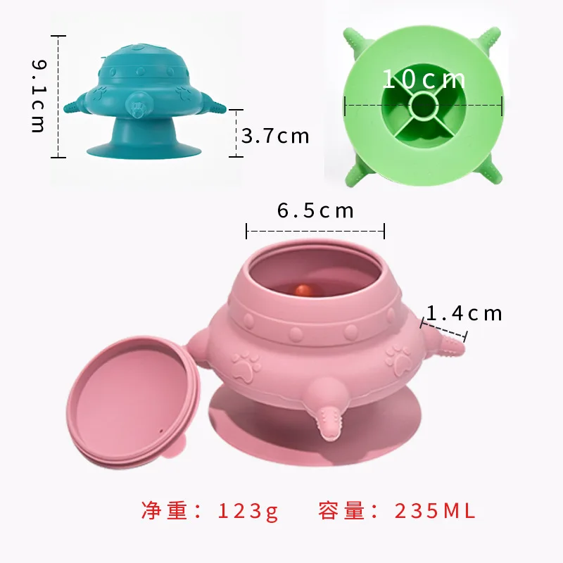 Nuevo Artefacto de alimentación de agua para alimentación de mascotas, dispositivo de lactancia biónico antiasfixia para lactancia de mascotas de silicona - imagen 4