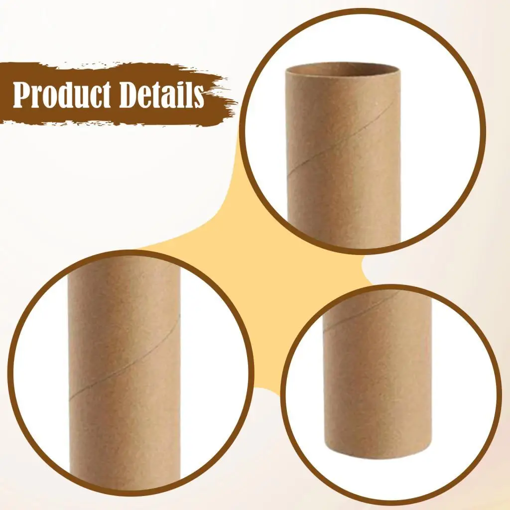 12Pcs Cardboard Tubes for Crafts Eco Friendly,Gift Wrapping,Sturdy,Paper Towel