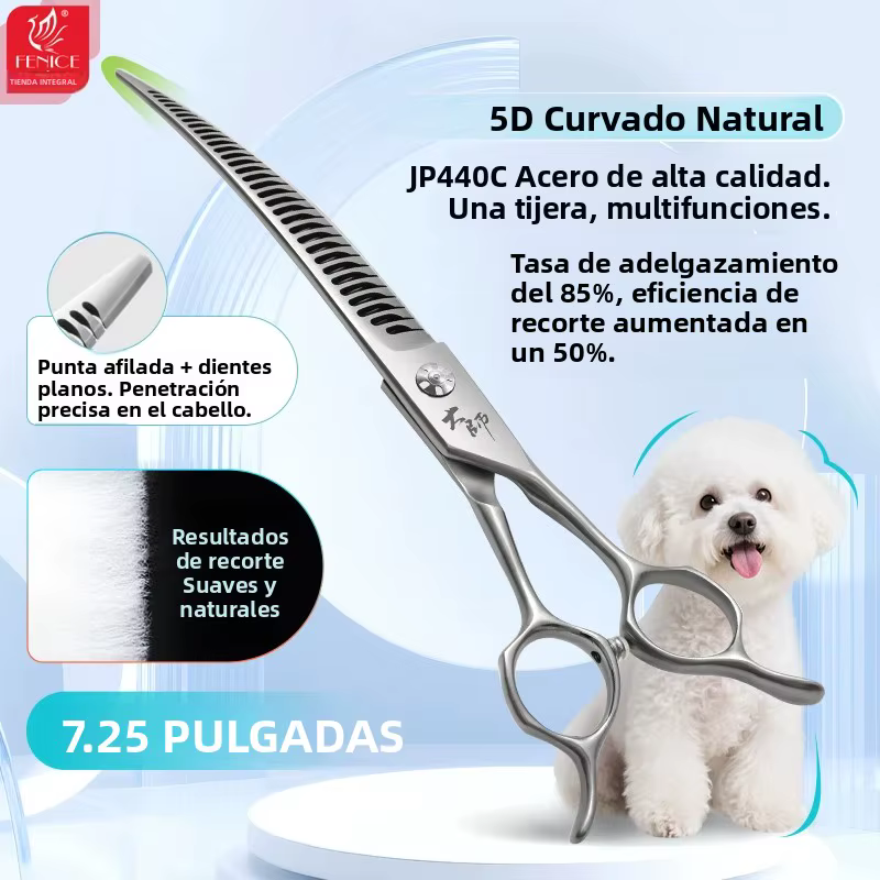 Tijeras curvas de entresacar para perros – Peluquería canina