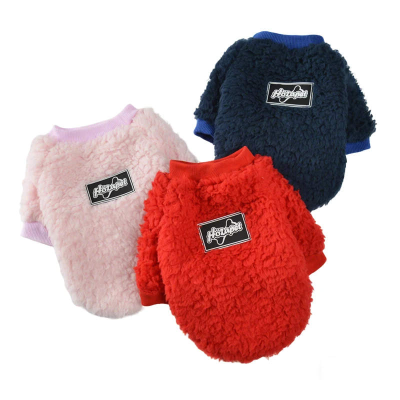 Ropa de invierno para perros, abrigo para mascotas para perros pequeños y medianos, suéter de lana cálido para gatos y gatitos, chaqueta, ropa para cachorros, Chihuahua, Bulldog Francés - imagen 2