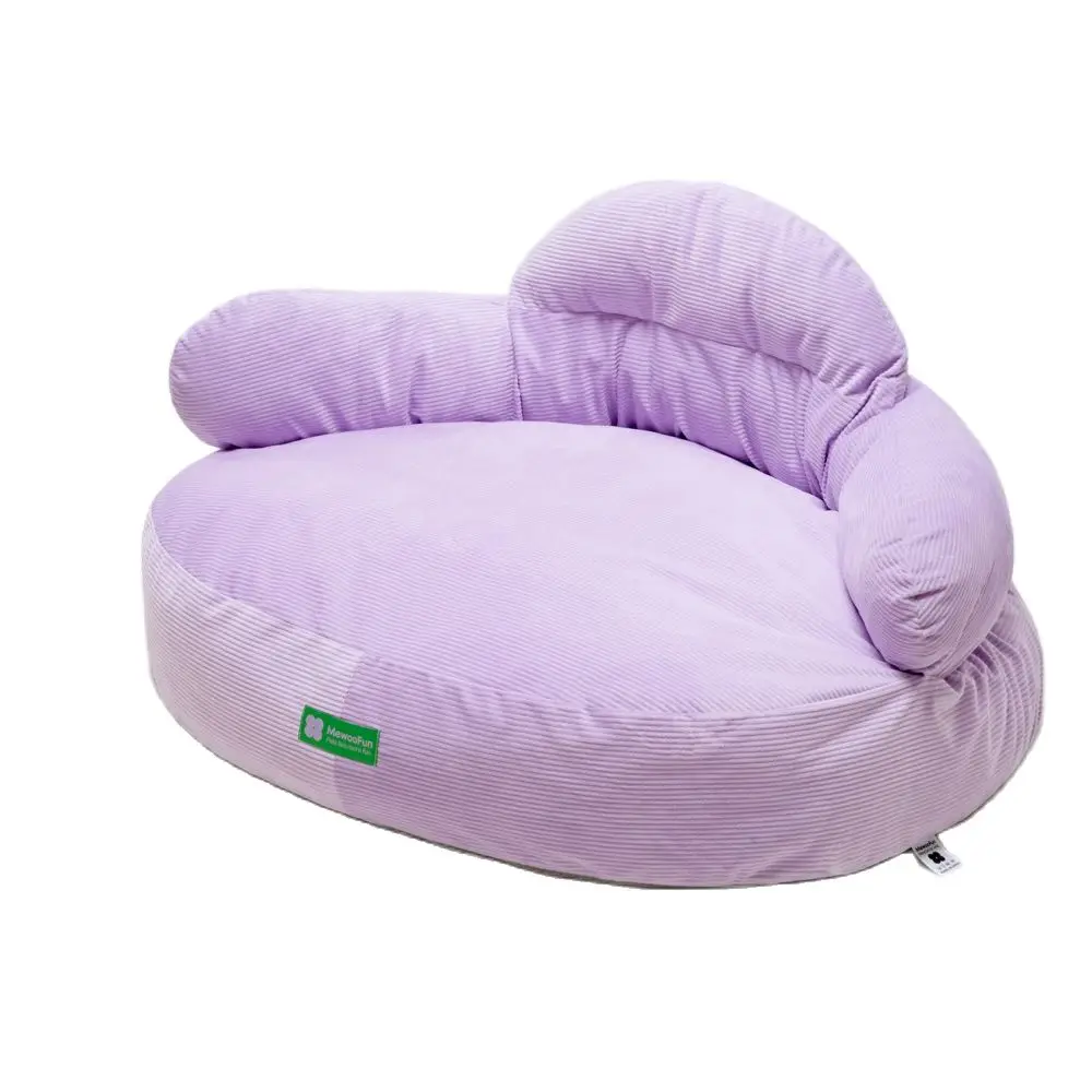 Mewoofun-cama versátil para mascotas, sofá para gatos y perros con funda extraíble lavable, adecuado para todas las estaciones, alfombrillas perfectas - imagen 3