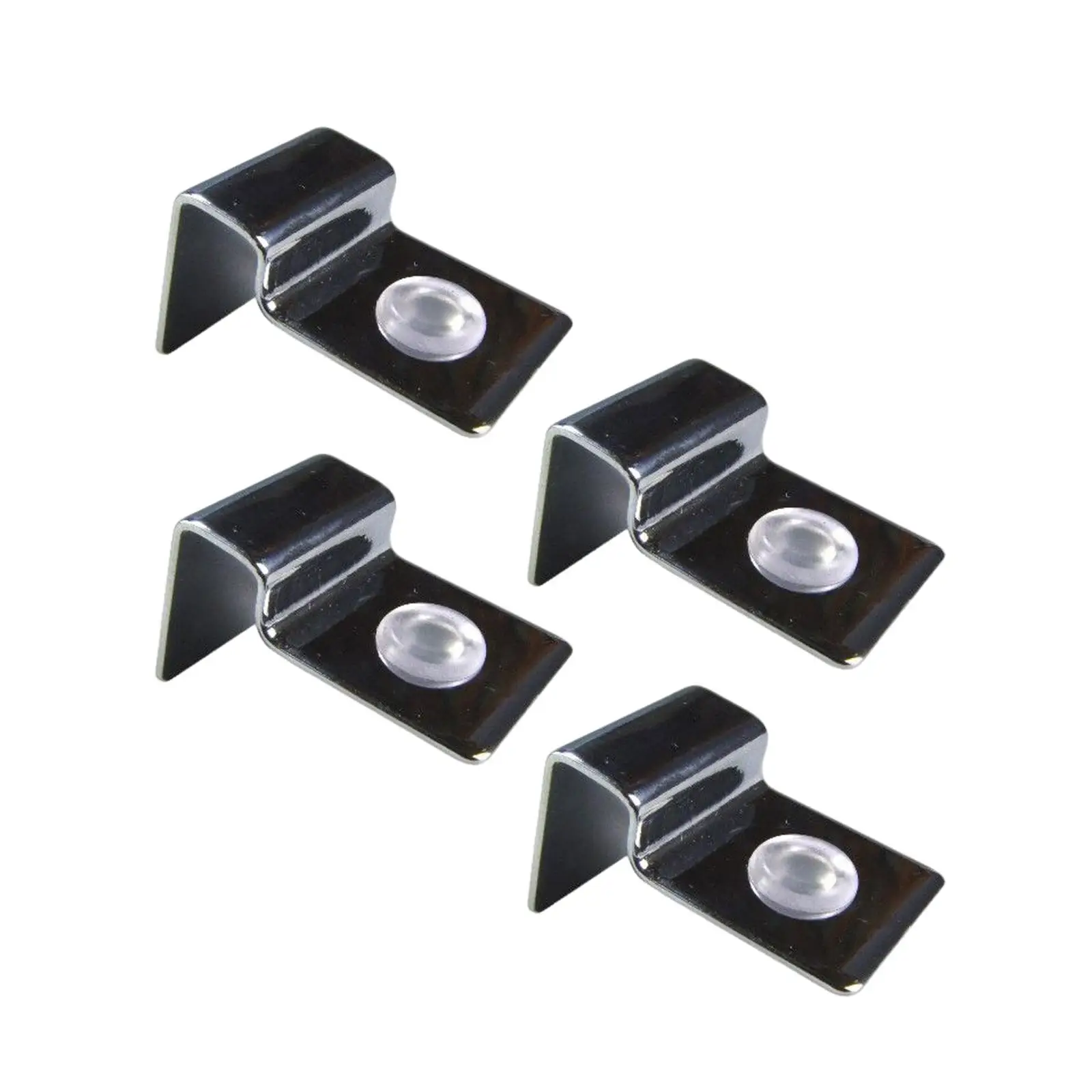 4 Pieces Aquarium Stands Fish Tank Glass Cover Clip Support Holder Stainless Steel Aquarium Glass Cover Lid Bracket Holder