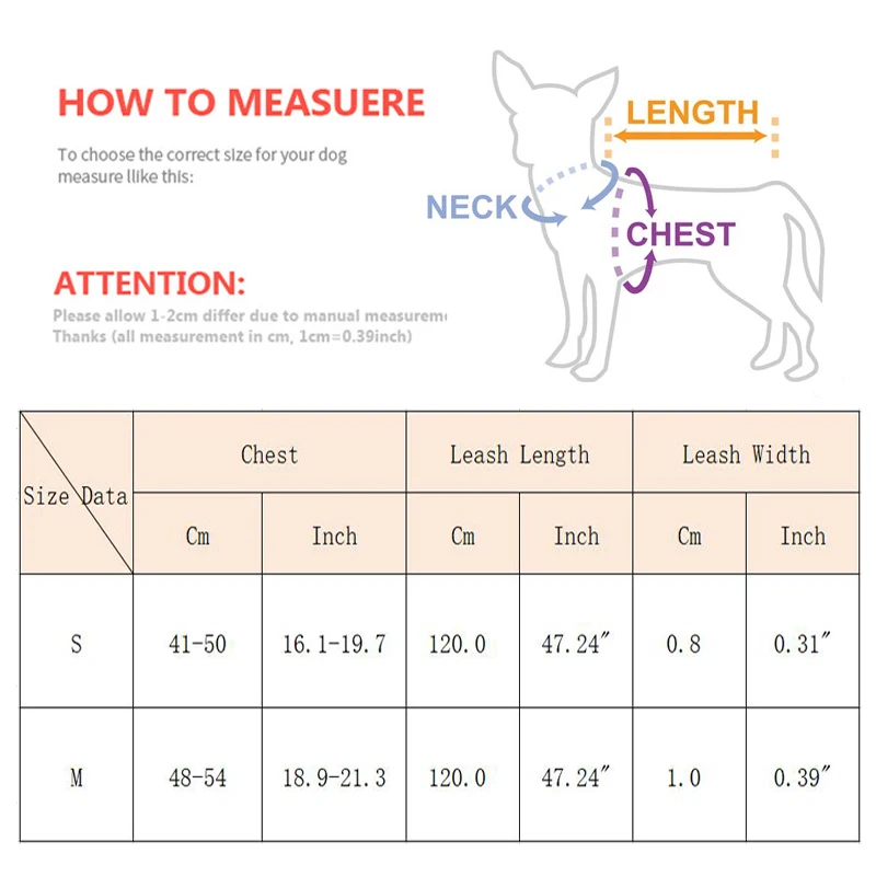 Arnés y Bandana 2 en 1 para perros pequeños, conjunto de correa para perros y gatos, Chihuahua, Yorkshire y cachorros - imagen 2