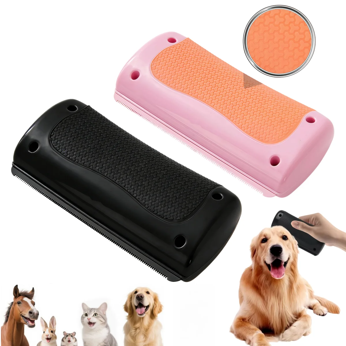 Cepillo para perros y gatos – Elimina pelo muerto, reduce picazón