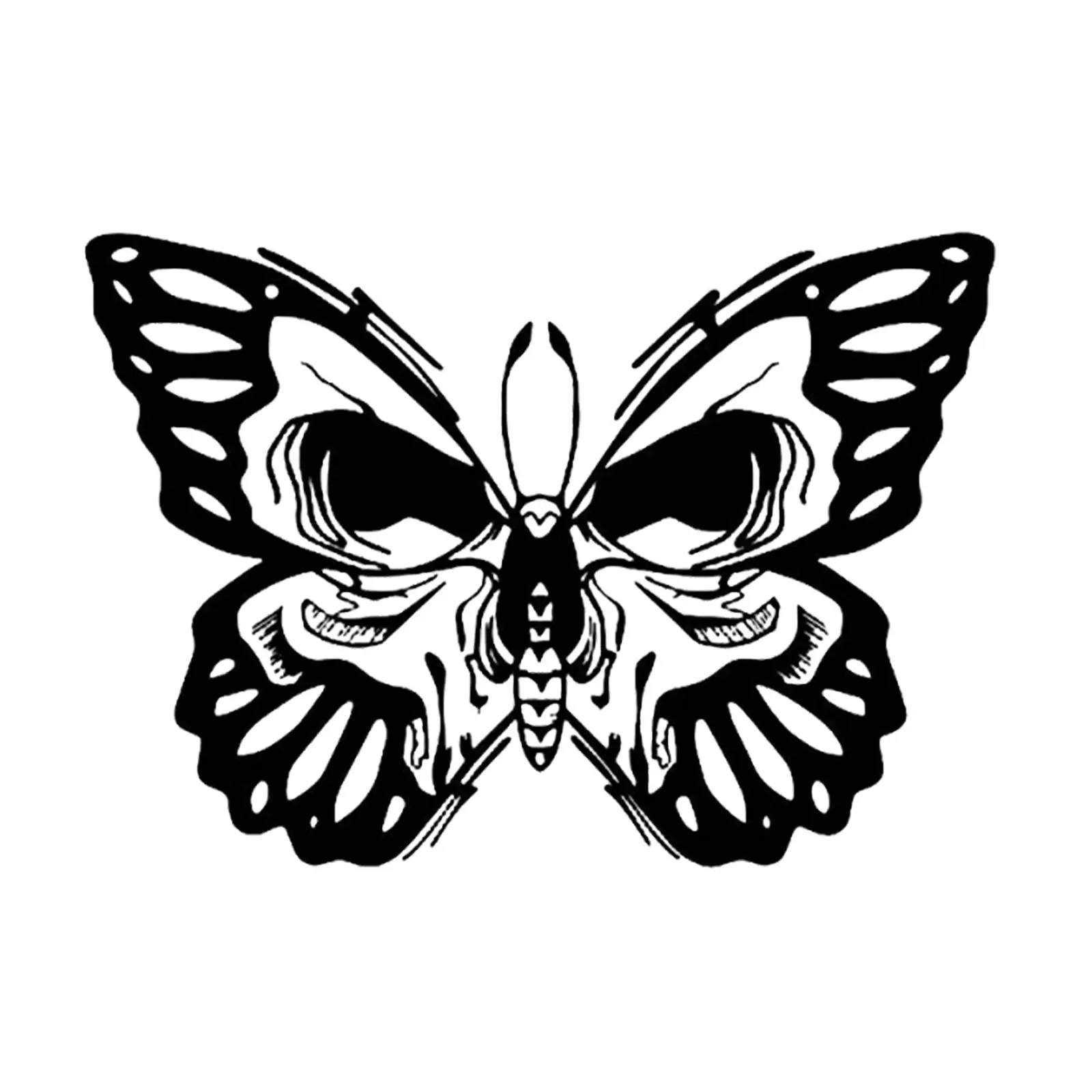 Mariposa metálica de pared: decoración para gatos y perros - imagen 5