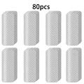 80pcs White