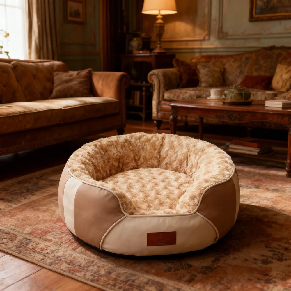 2026 Nueva cama para gatos gruesa y aislada, estera para mascotas, cama de cuero de alta gama para mascotas medianas a pequeñas para gatos y perros - imagen 4