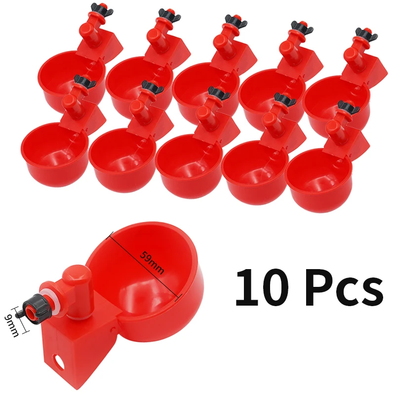 10 pcs Red