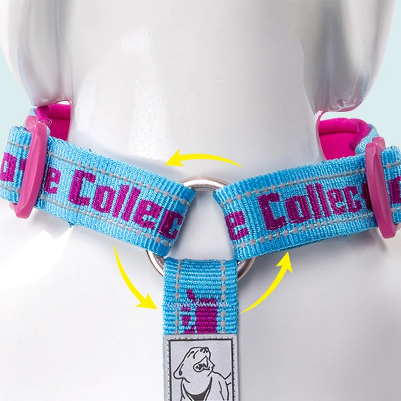 Truelove-arnés para perro reflectante, diseño de entrenamiento militar táctico sin tirones, acolchado de neopreno, malla cómoda ajustable TLH6371 - imagen 5