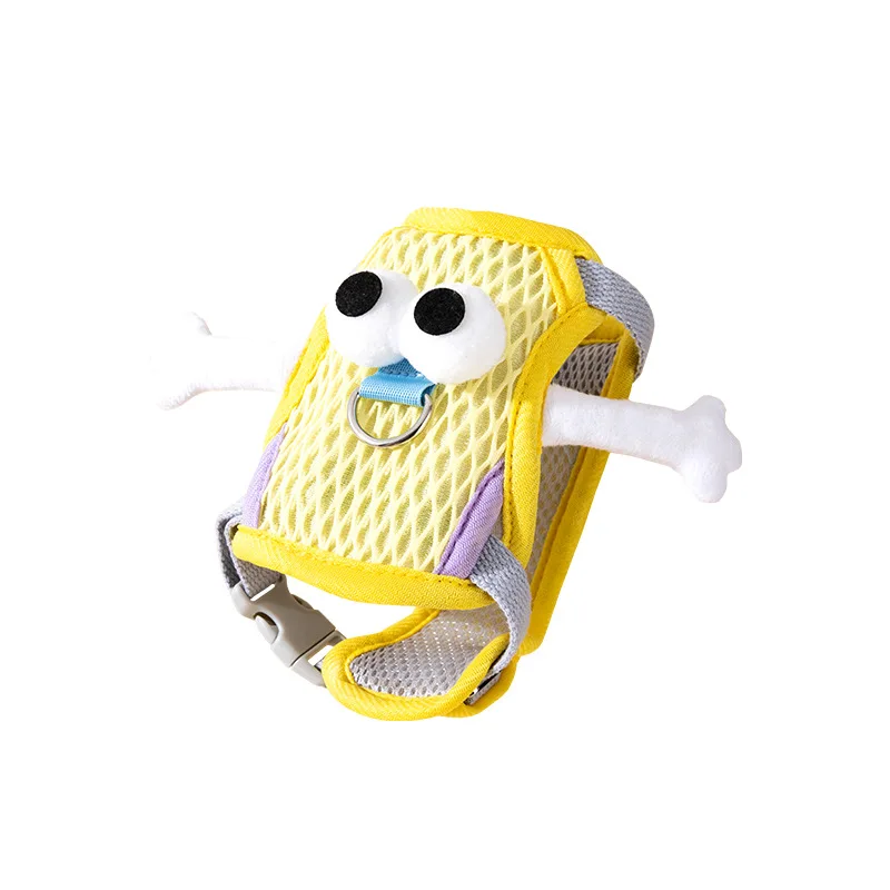 Pet transpirable mascota cuerda de tracción al aire libre estilo chaleco arnés para el pecho perro pequeño gato correa de tracción antideslizante cachorro - imagen 5