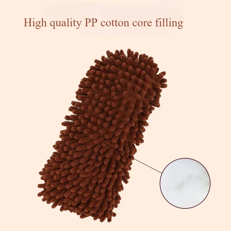 Juguete de peluche para perro, serie en forma de León y mono, resistente a las mordeduras, fabricación de sonido para mascotas, juguetes interactivos para gatos - imagen 4