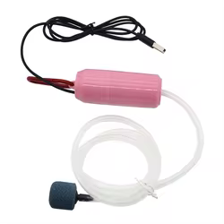 Oxigenador USB silencioso para pecera y acuario