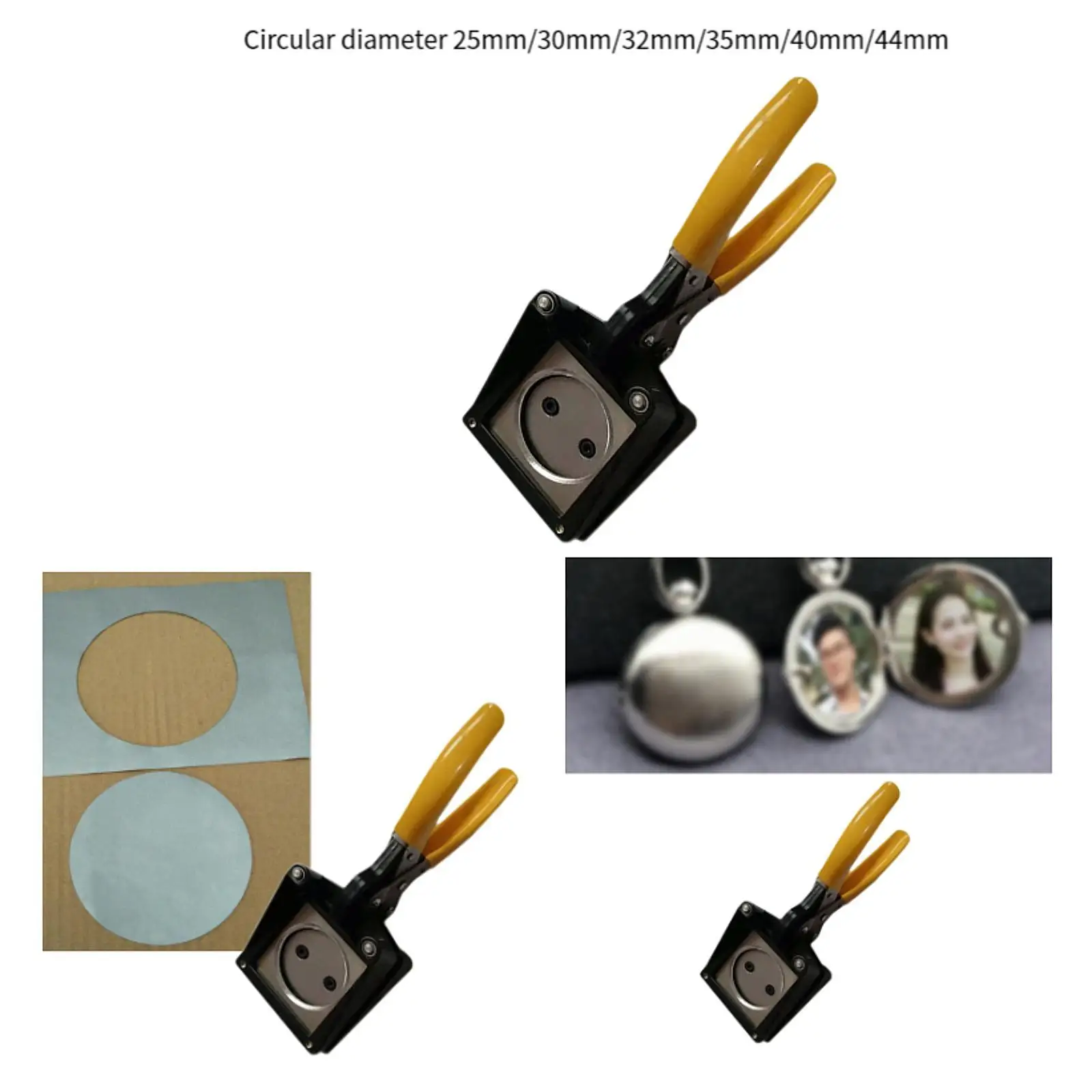 Handheld Passport Photo Cutter Metal Easy to Use Quick ID Die Cutter Punch Paper Punch for Public School Passports Studio Office