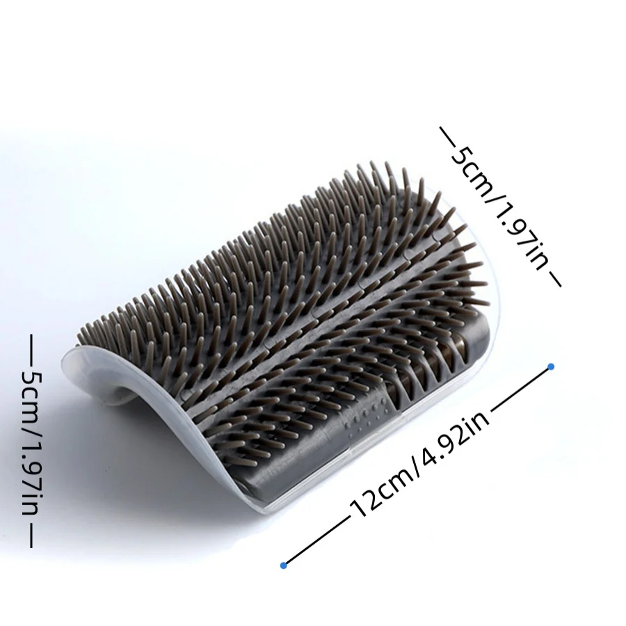 Cepillo de esquina de pared de cuatro colores con polvo de menta para gatos gratis, masajeador para gatos respetuoso con la piel, peine para gatos, nuevo - imagen 5