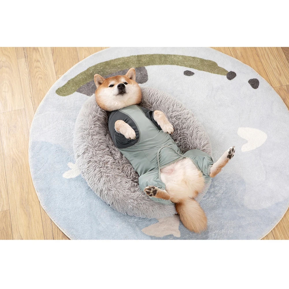 Pijamas de seda helada refrescante para perros, ropa suave y ligera para perros grandes, mono todo en uno para perros medianos y grandes, verano