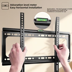 Soporte fijo de pared para TV de 26-63 pulgadas - VESA 400x400