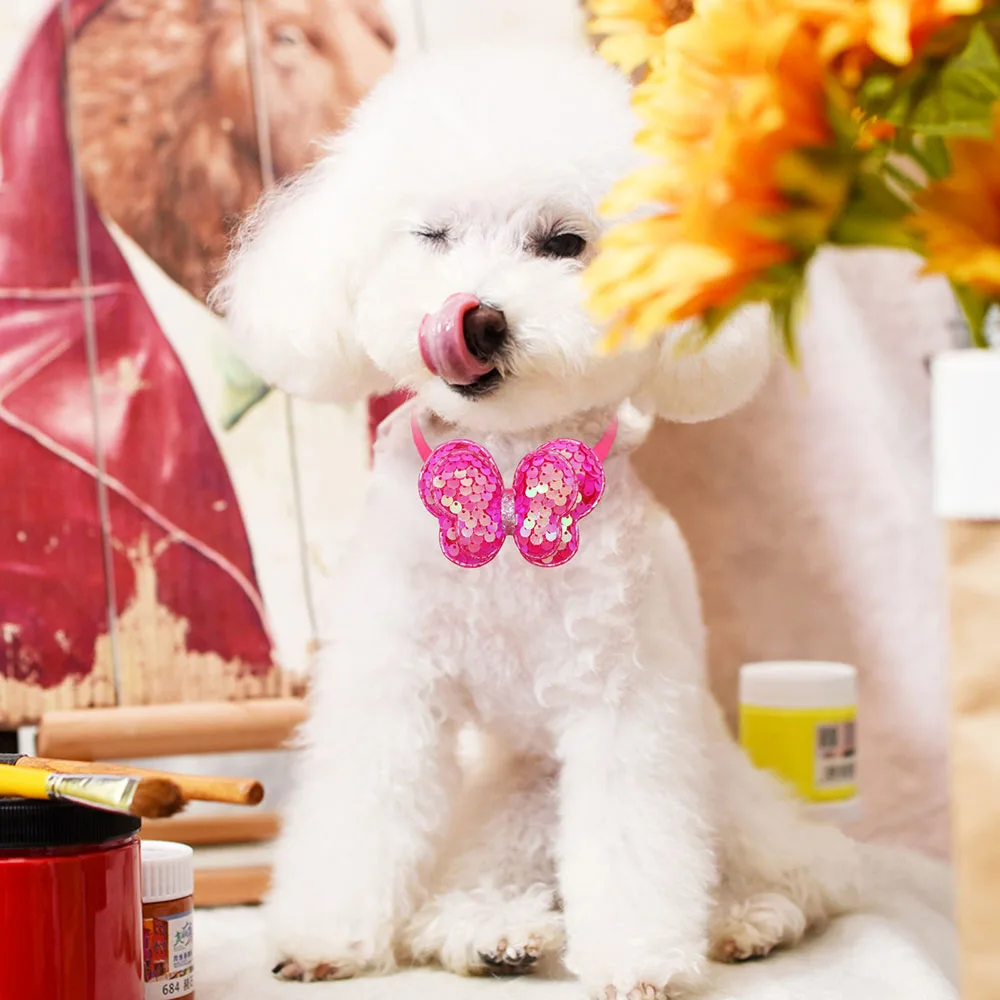 Collares mariposa para perros y gatos pequeños – Lazos y accesorios - imagen 4