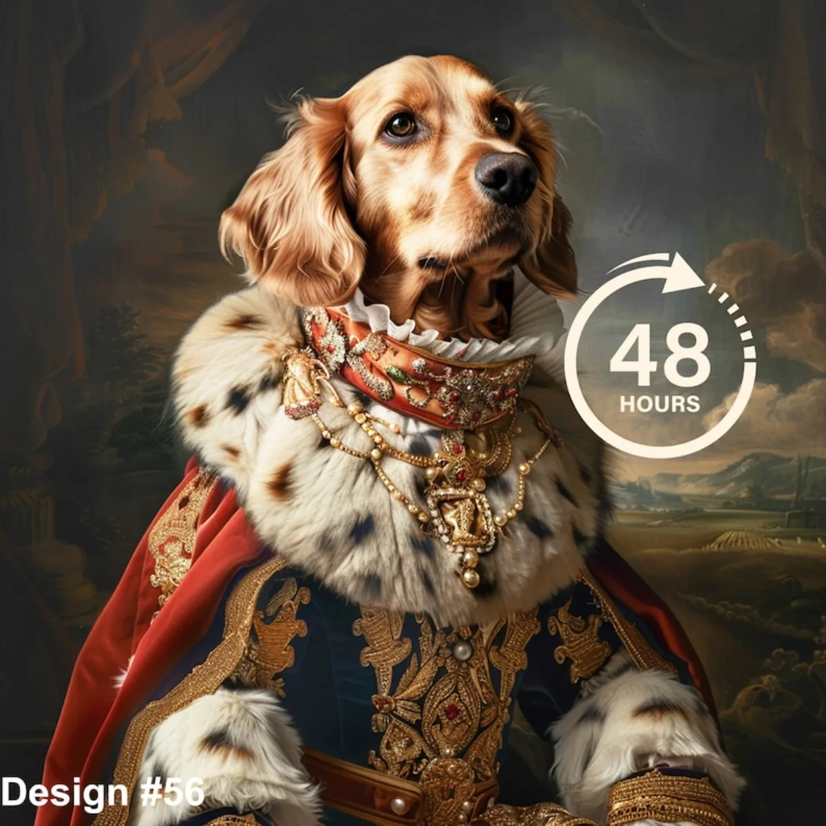 ATUBAN Retrato de perro victoriano personalizado, pintura de mascota real, regalo para amantes de las mascotas, regalo de retrato de mascota, retrato de gato personalizado de foto