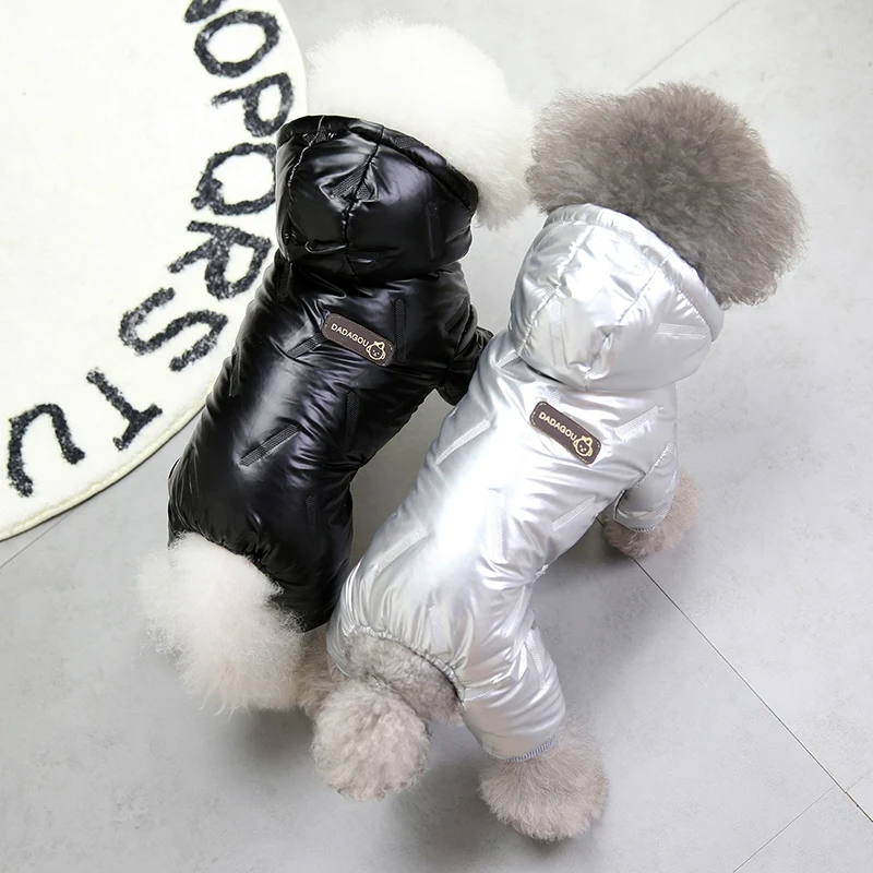 Ovrall-chaqueta impermeable para perro, abrigo ligero a prueba de viento para exteriores, para perros pequeños, medianos y grandes, Chihuahua cálido, invierno - imagen 2