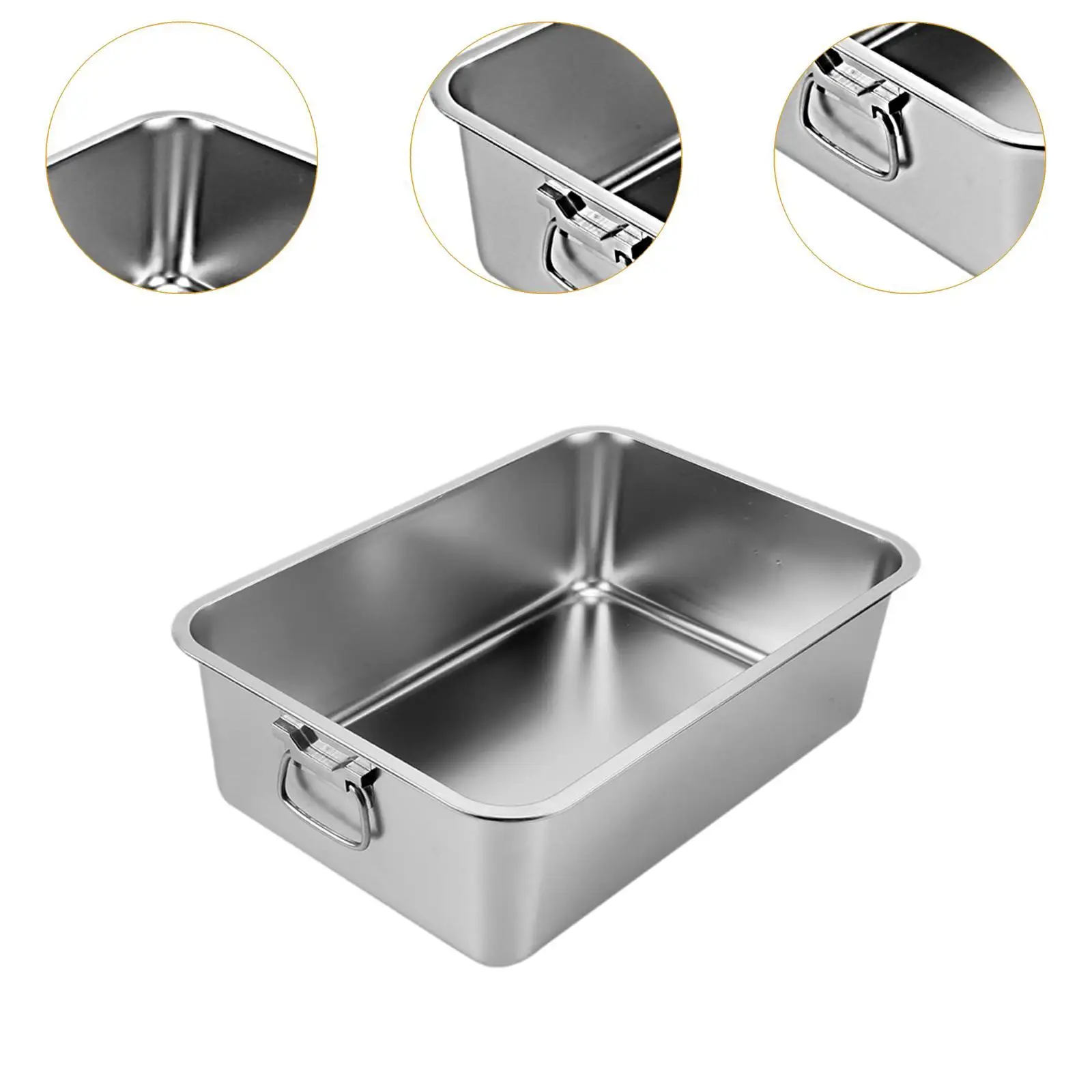 Cat Litter Box Anti Splashing High Sided Kitten Toilet High Sided Litter Pan