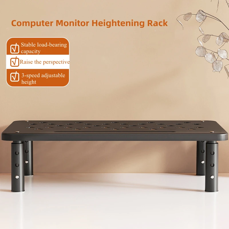 Soporte ajustable para Monitor de escritorio, soporte para pantalla de PC, soporte de exhibición para ordenador de escritorio para trabajo de oficina, Monitor de ordenador Heighteni - imagen 4