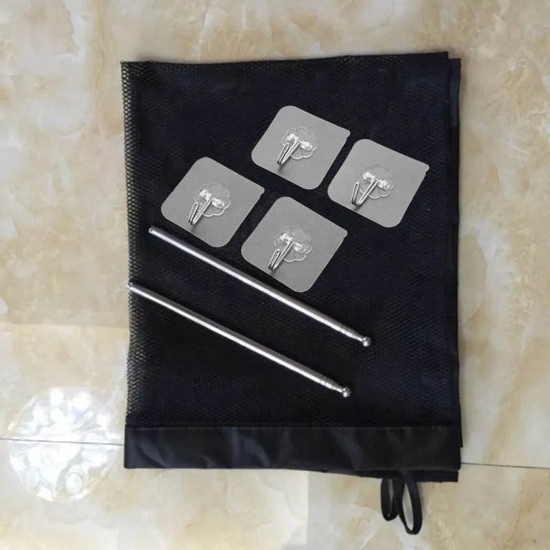 Puerta de seguridad para perros, valla de malla ingeniosa para interiores y exteriores, recinto de seguridad para perros, suministros para mascotas, puerta de seguridad para bebés - imagen 5