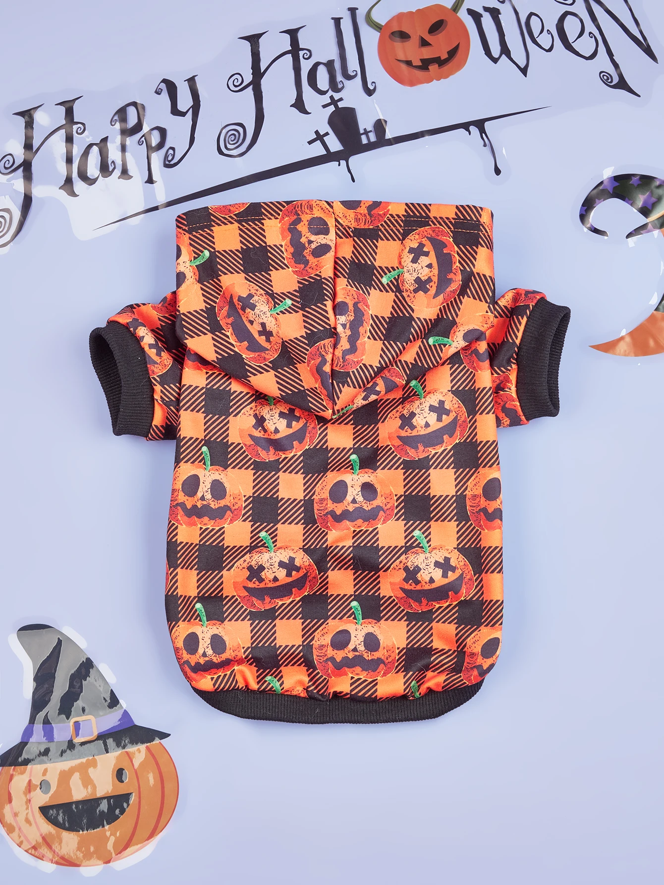 Disfraz Halloween con sudadera y capucha para gatos y perros - imagen 4
