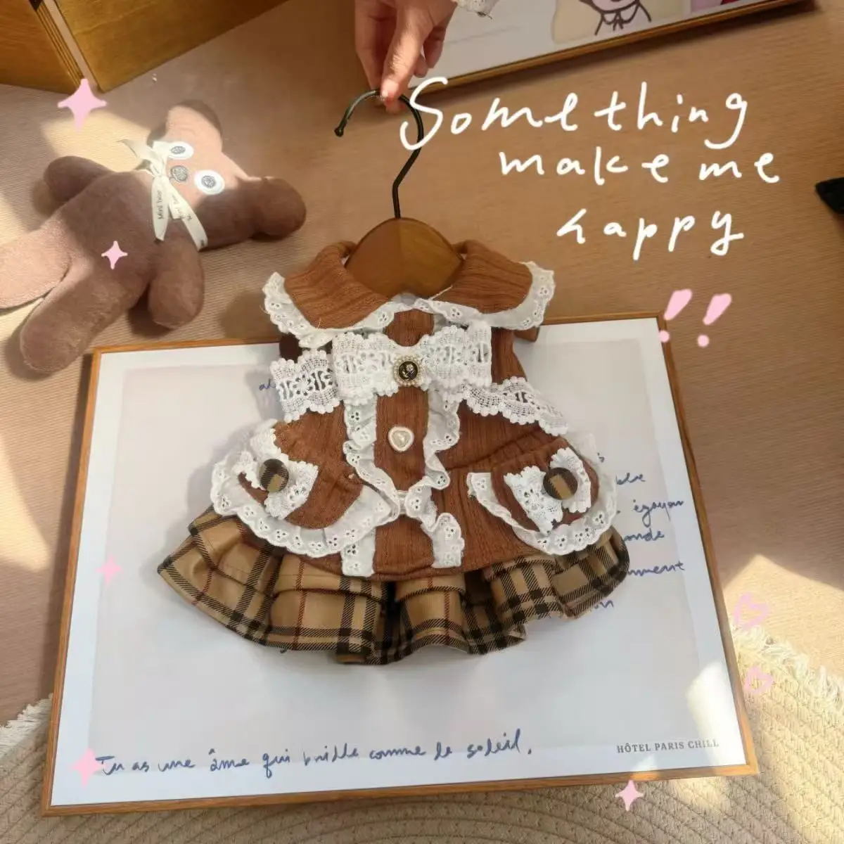 Abrigo grueso de felpa cálido para mascotas, falda bonita para perros estilo peluche, para perros pequeños y gatos |   Ropa de cachorros de otoño invierno