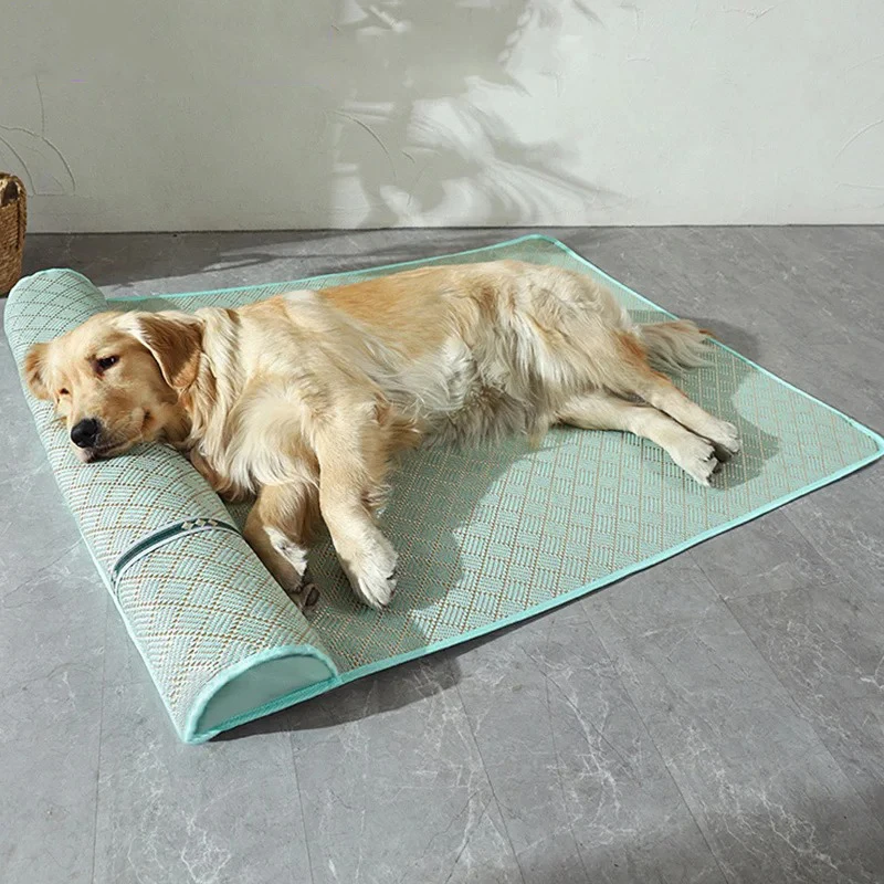 Ropa de cama refrescante para perros, colchoneta, suministros para mascotas, camas para perros, cama pequeña lavable, cojín para casa al aire libre, colchón, accesorios grandes para mascotas