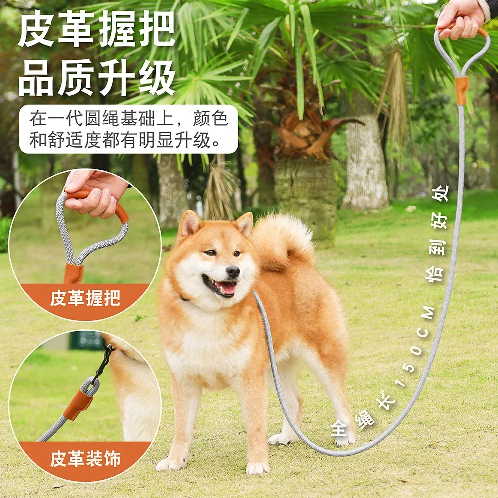 Nuevo Correa para perro, correa reflectante de nailon para caminar para perros medianos y grandes, productos para mascotas - imagen 3