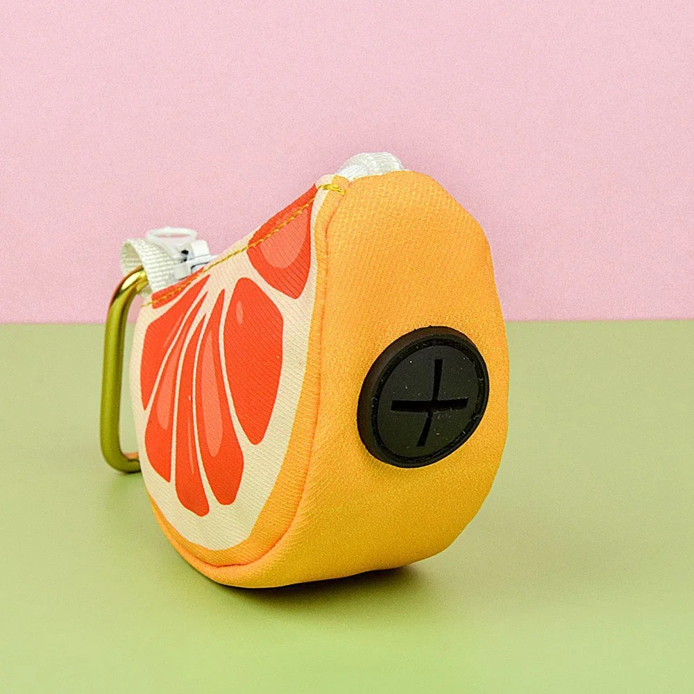 Bolsa dispensadora portátil para excrementos de perros, bolsa dispensadora impresa para perros, soporte para bolsas de basura, suministros para mascotas, bolsas de basura para caminar al aire libre - imagen 4