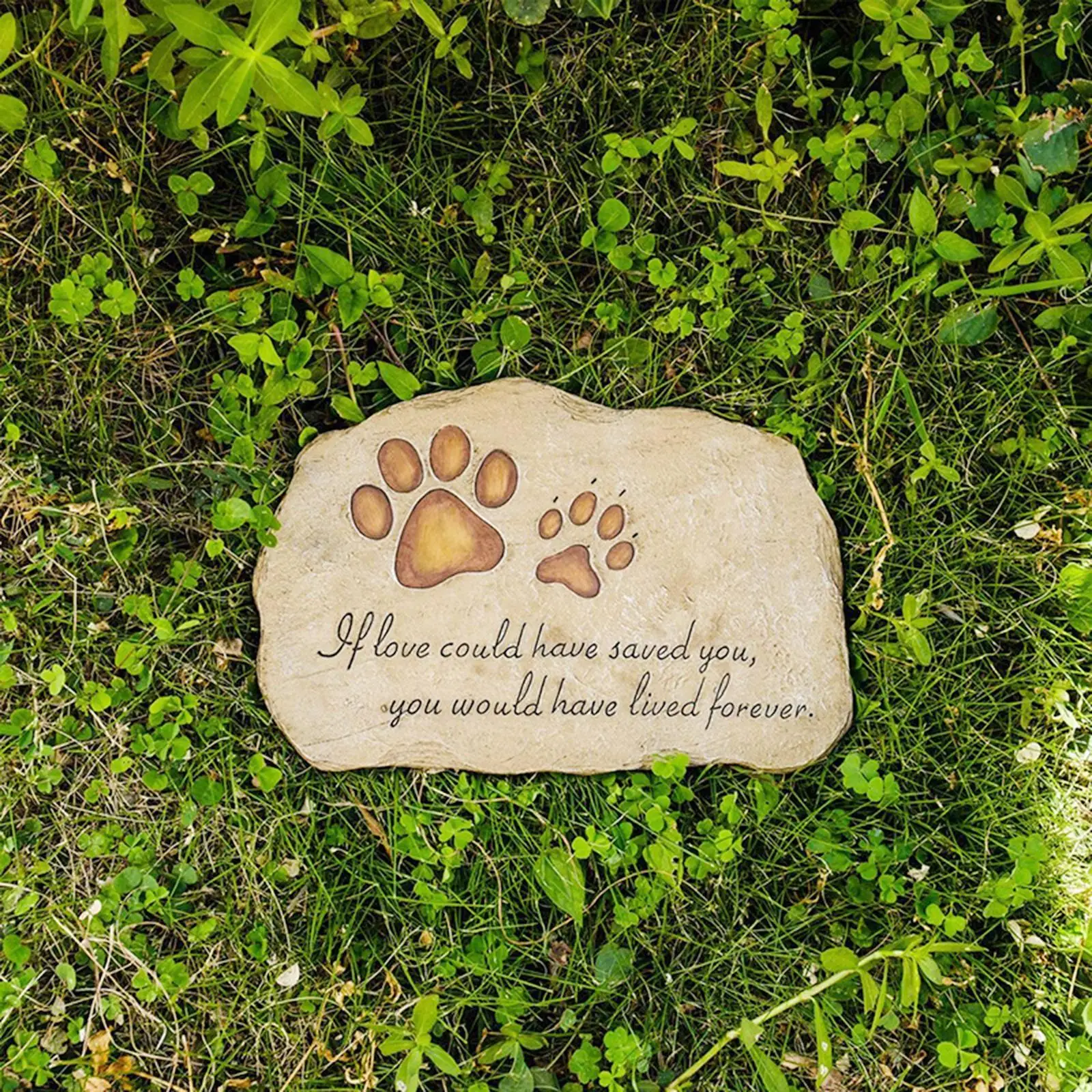 Dog or Cat, Hand-Painted Pet Grave Markers Outdoor, Sympathy Pet Gift