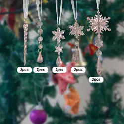 Adornos de nieve para árbol de Navidad - para gatos y perros